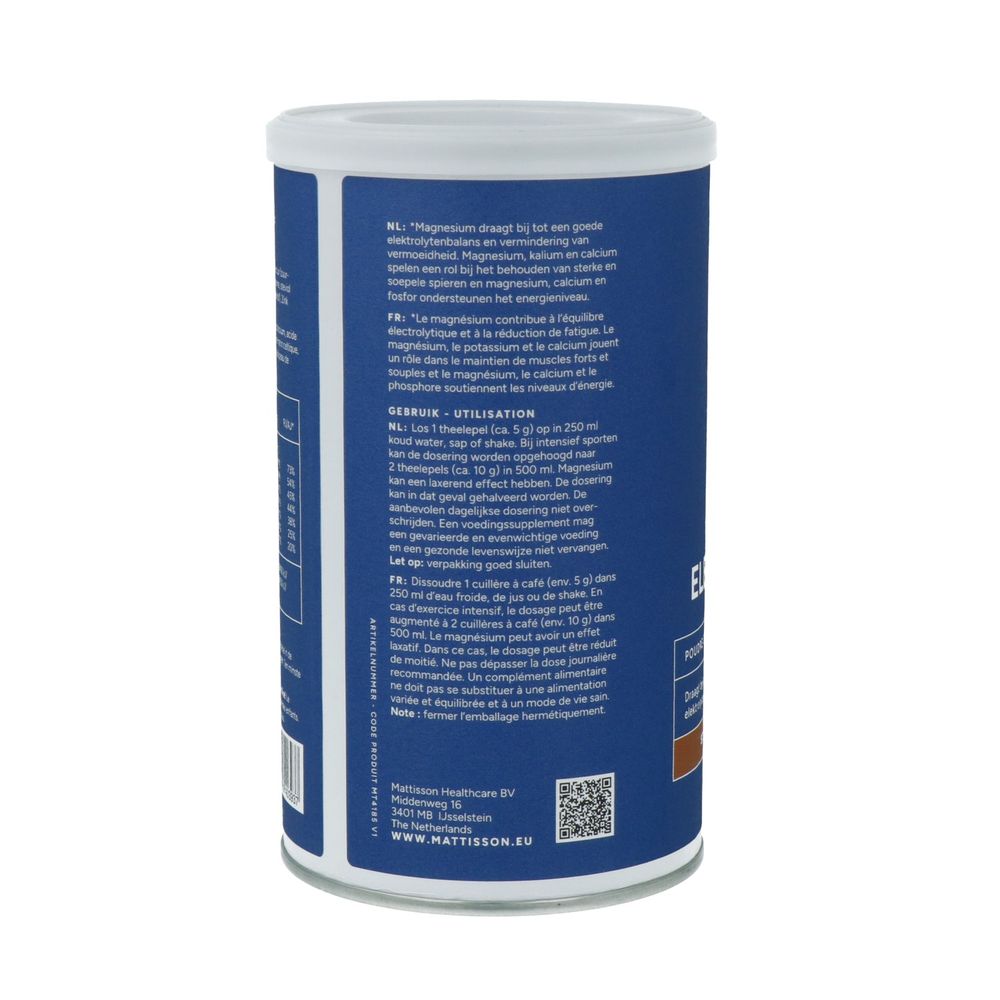 Mattisson Elektrolyten Poeder Strawberry Lime 300 gram