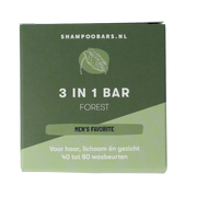 Shampoobars 3-in-1 Bar forest 60 gram
