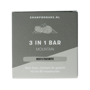Shampoobars 3-in-1 Bar mountain 60 gram