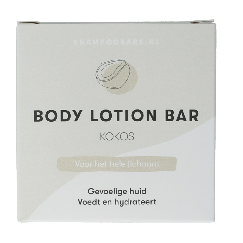 Shampoobars Body lotion bar kokos 45 gram