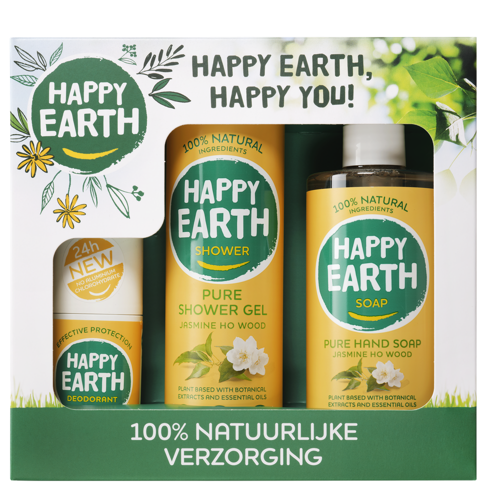 Happy Earth Jasmine Ho Wood Giftset 1 st