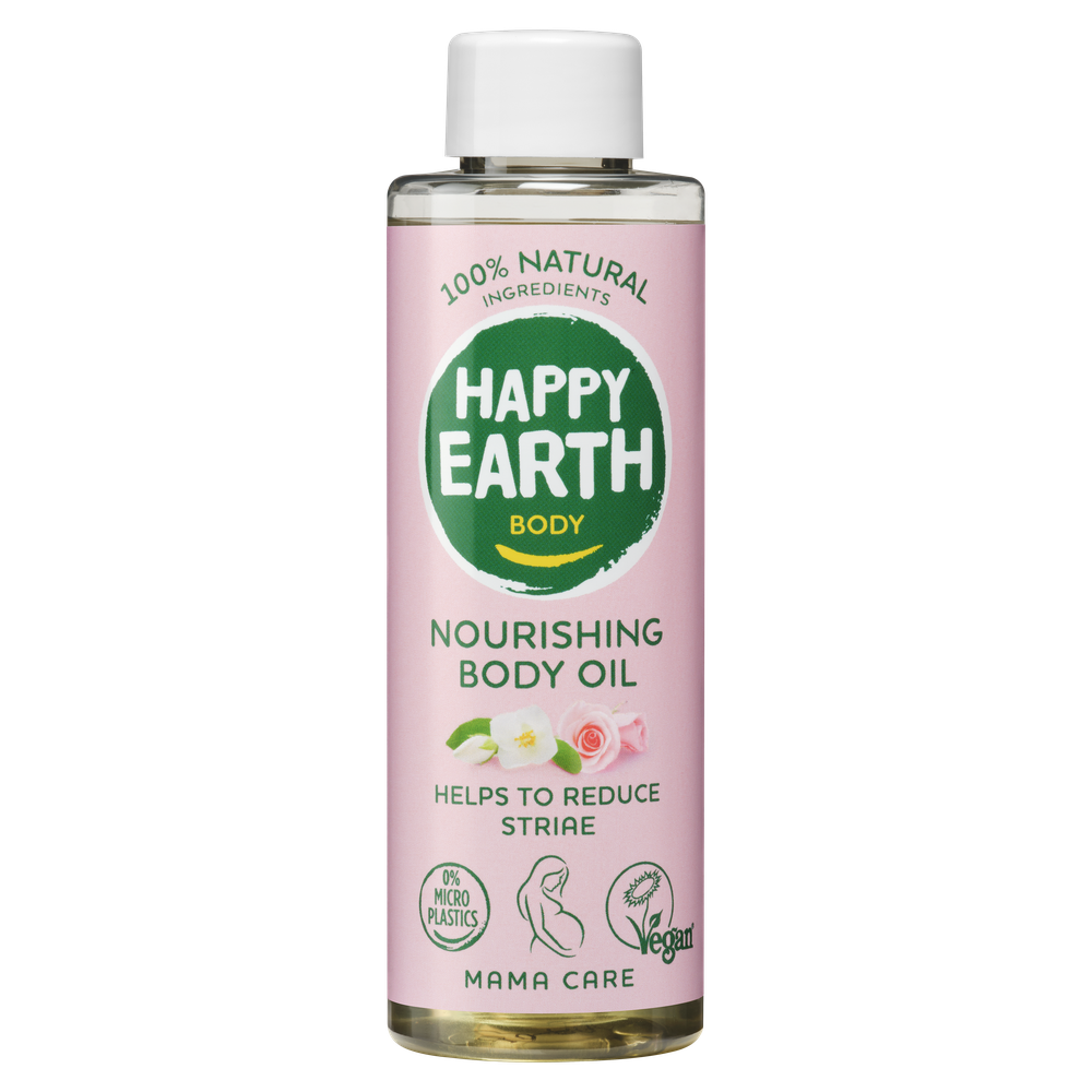 Happy Earth Mama Care Nourishing Body Olie 150 ml