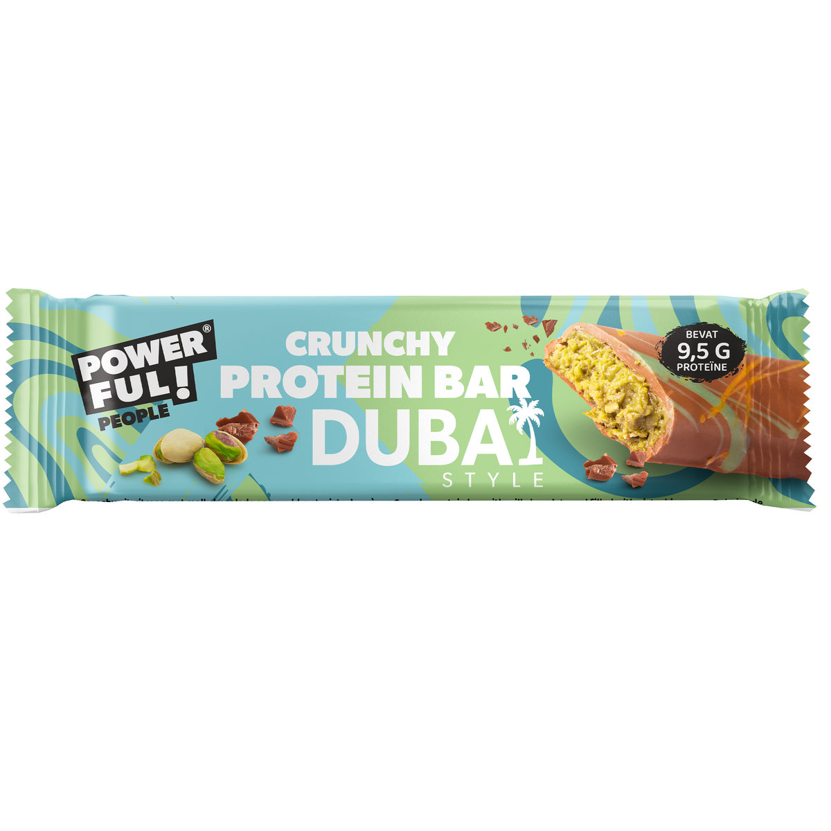 Powerful People Protein bar Dubai style 45 gram