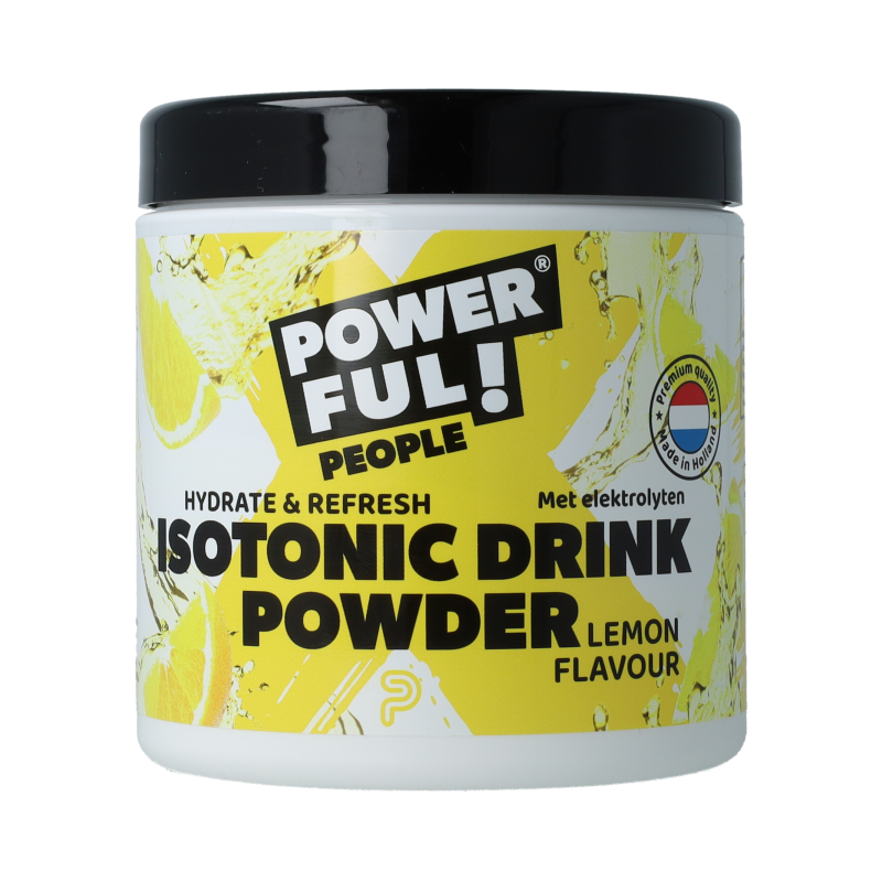 Powerful People Isotonic drink powder lemon flavour 250 gram