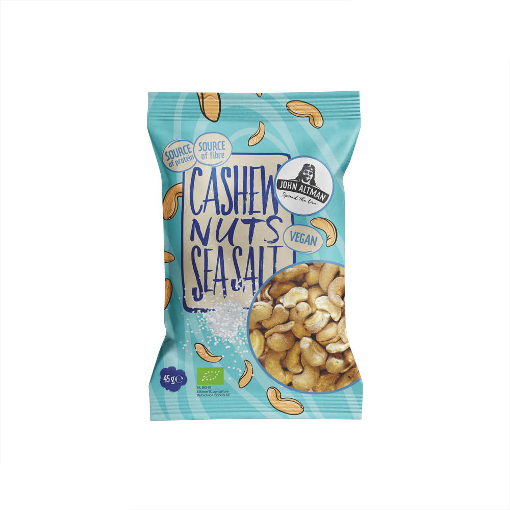 John Altman Sea Salt Cashew Nuts Bio 45 gram