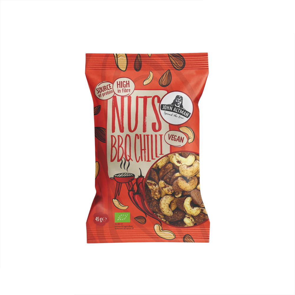 John Altman BBQ Chili Nuts Bio 45 gram