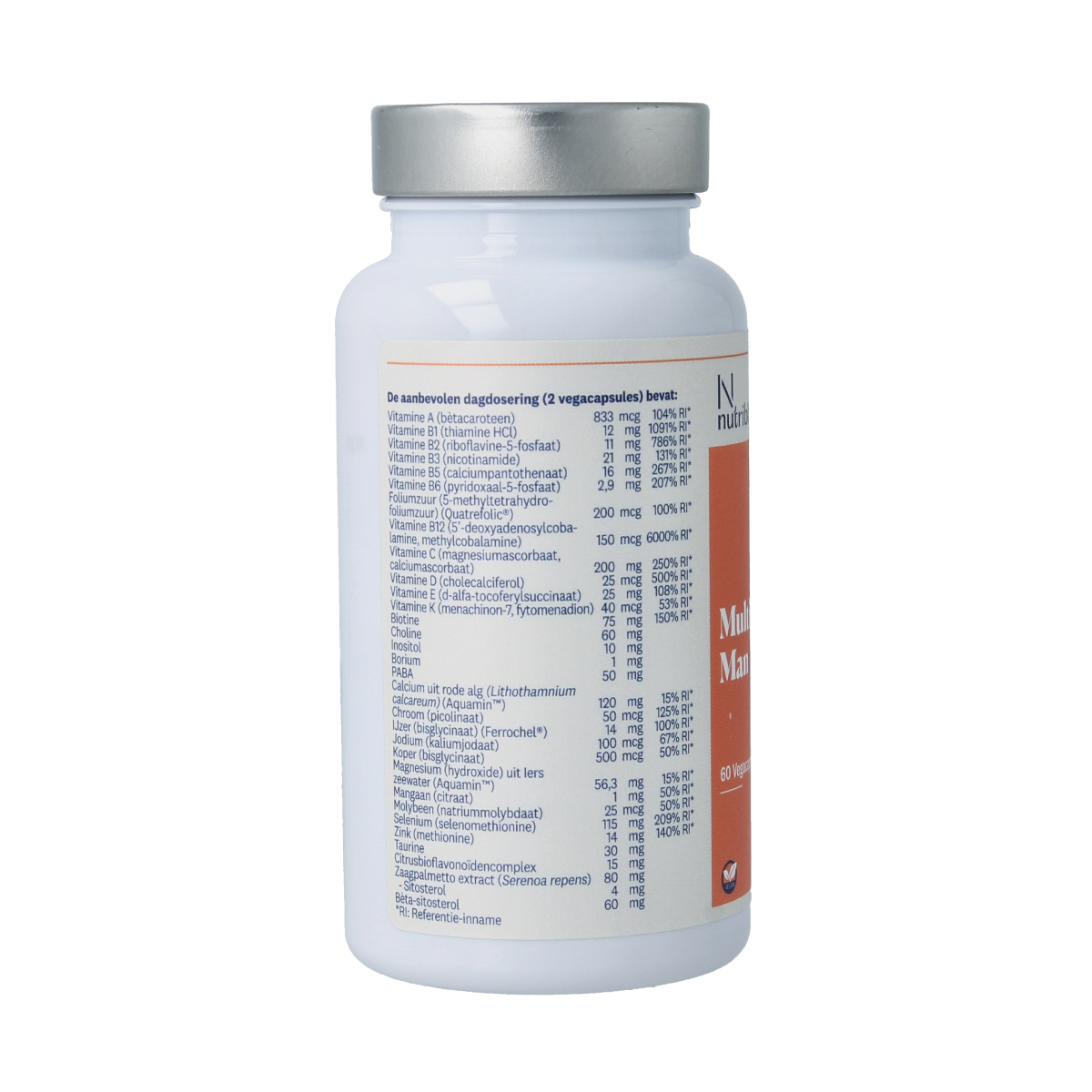 Nutribites Multivitamine man 60 vcaps