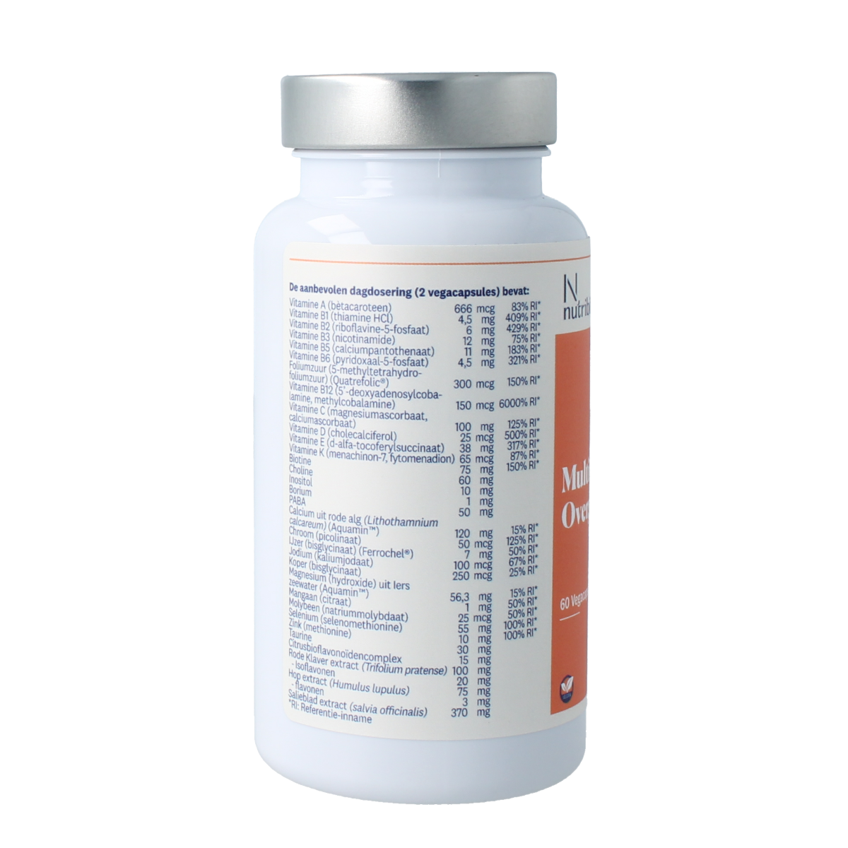 Nutribites Multivitamine overgang 60 vcaps