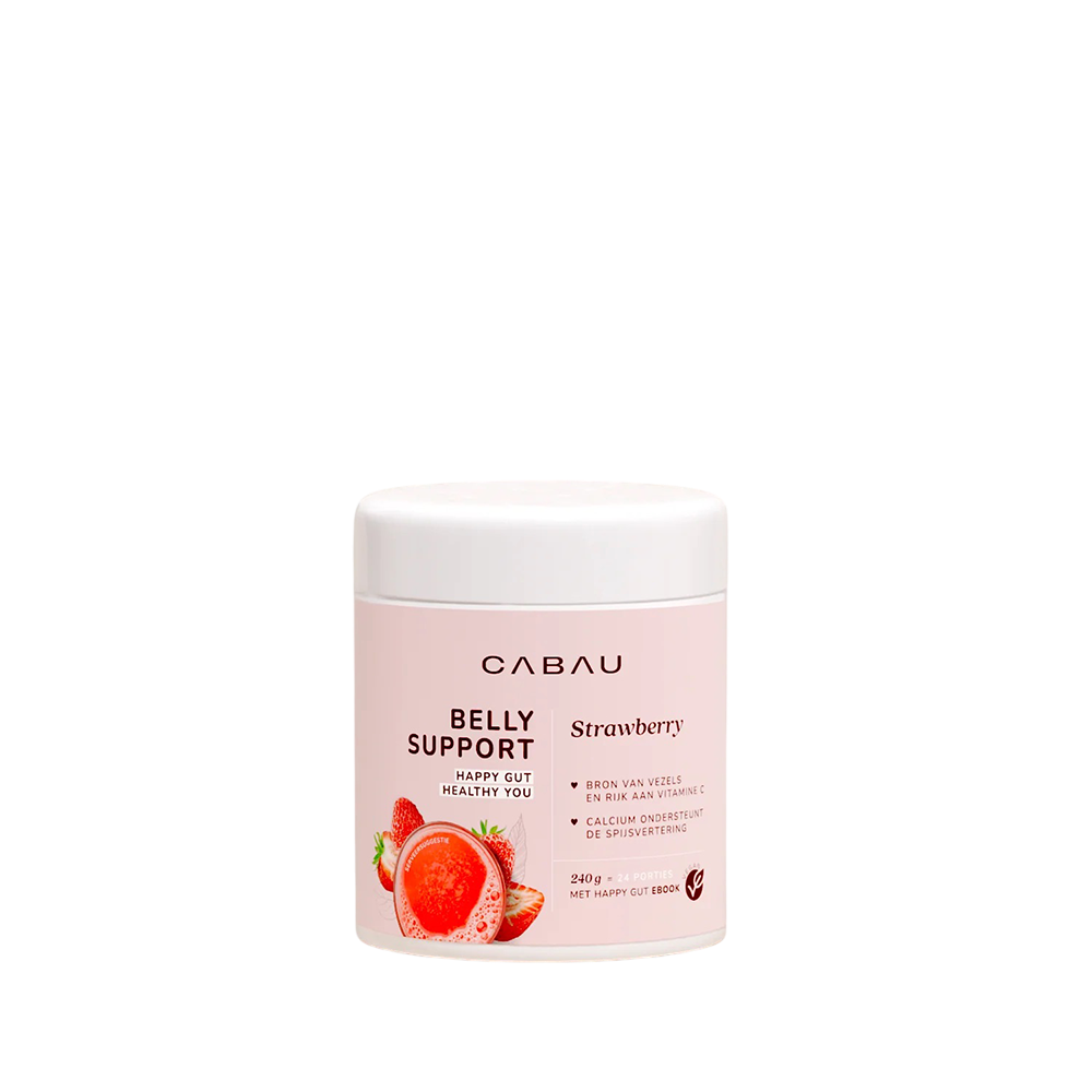 Cabau Lifestyle Belly Support Strawberry 240 gr