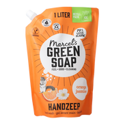 Marcels Green Soap Handzeep sinaasappel & jasmijn navulling 1 liter