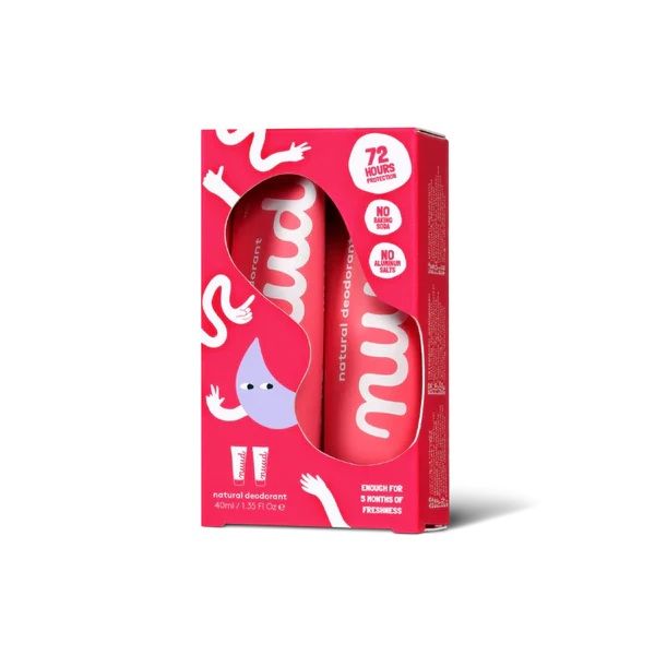 Nuud Vegan Deodorant Smarter Pack Red 40 ml