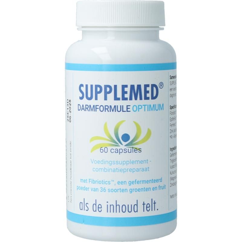 Supplemed Darmformule Optimum met Fibriotics