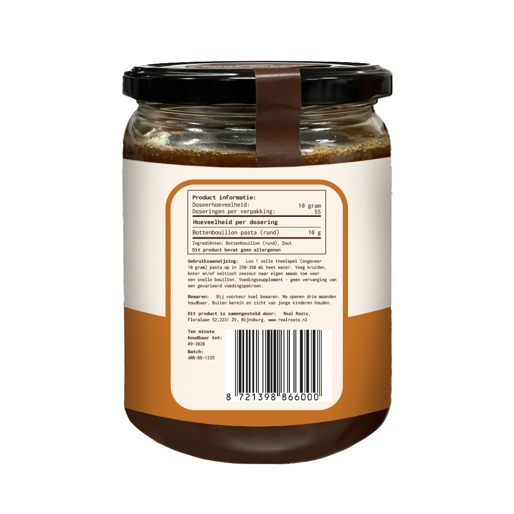 Real Roots Bottenbouillon 550 gram
