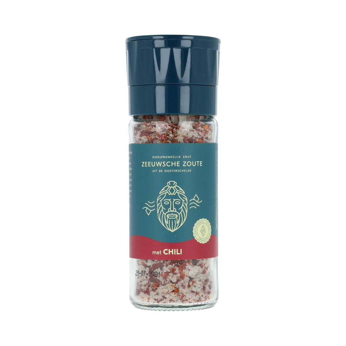 Zeeuwsche Zoute Keramische Zoutmolen Chili 65 gram