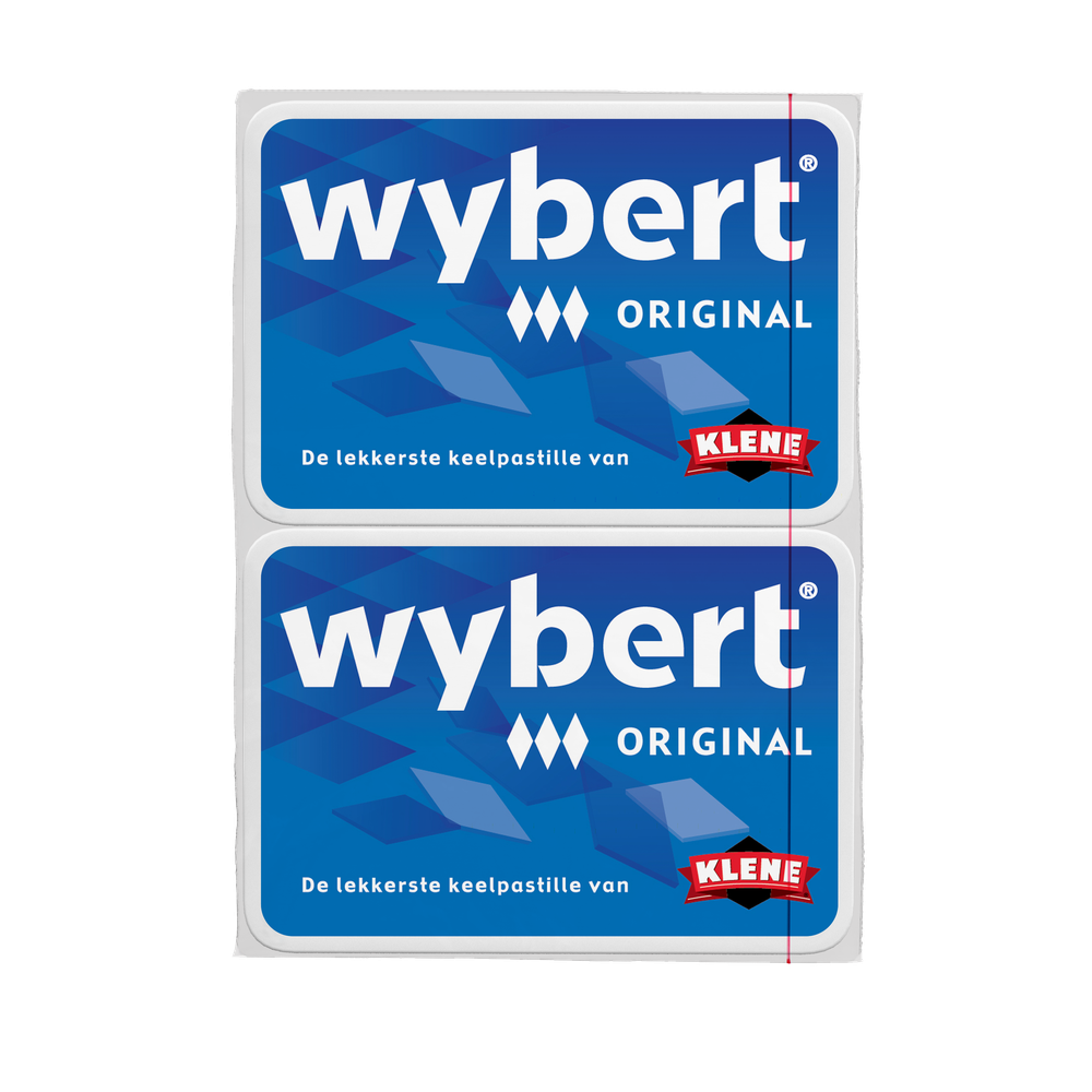 Wybert Keelpastilles Original Duopack 50 gram