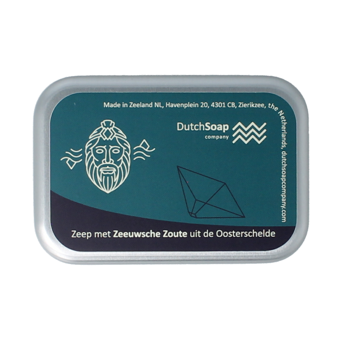 Zeeuwsche Zoute Zeep in aluminium travel case