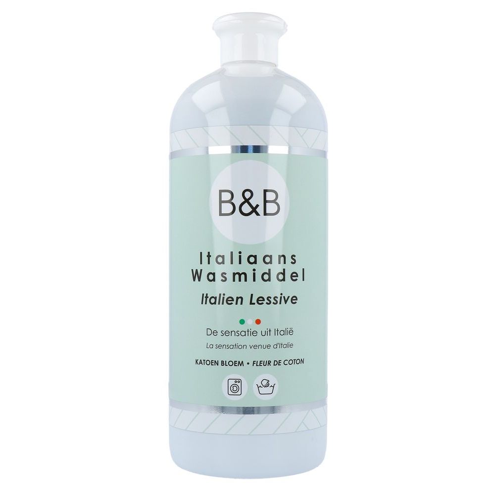 B&B Italiaans Wasmiddel Katoen Bloem 1 lt - B&b Italiaans Wasparfum