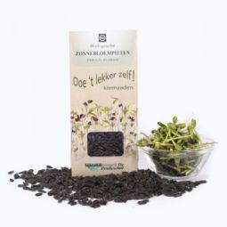 Biologische kiemerij De Peuleschil Zonnebloempitten 70 gram