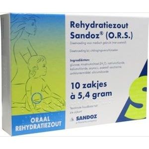 Sandoz Rehydratatiezout sachet 5.4 gram SAN 10 stuks