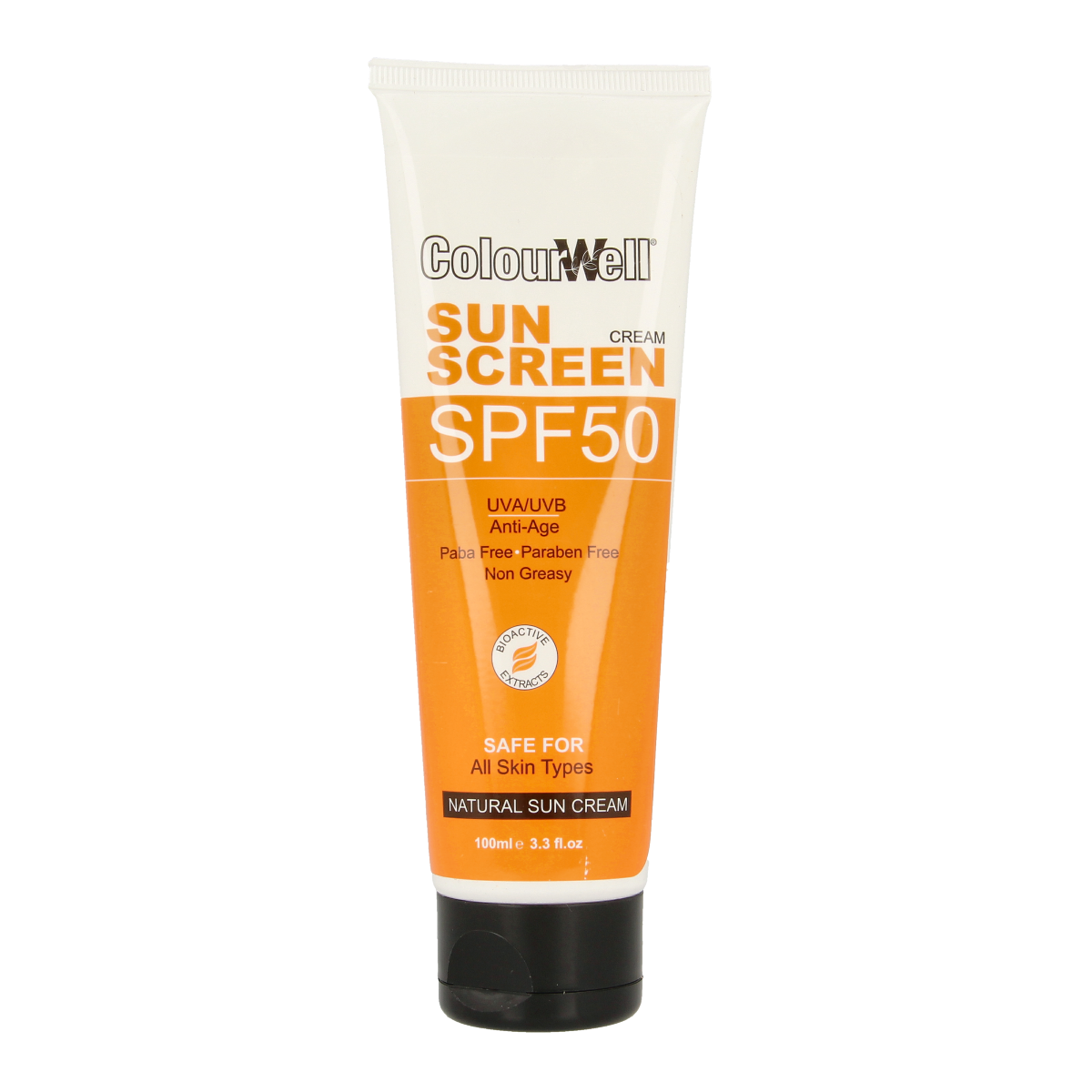 Colourwell Natuurlijke zonnecreme SPF50 100 ml
