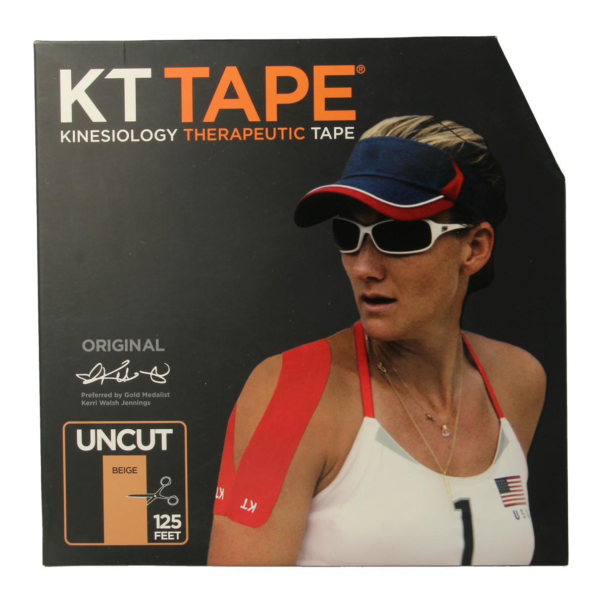 KT Tape Jumbo original roll 38 meter beige precut