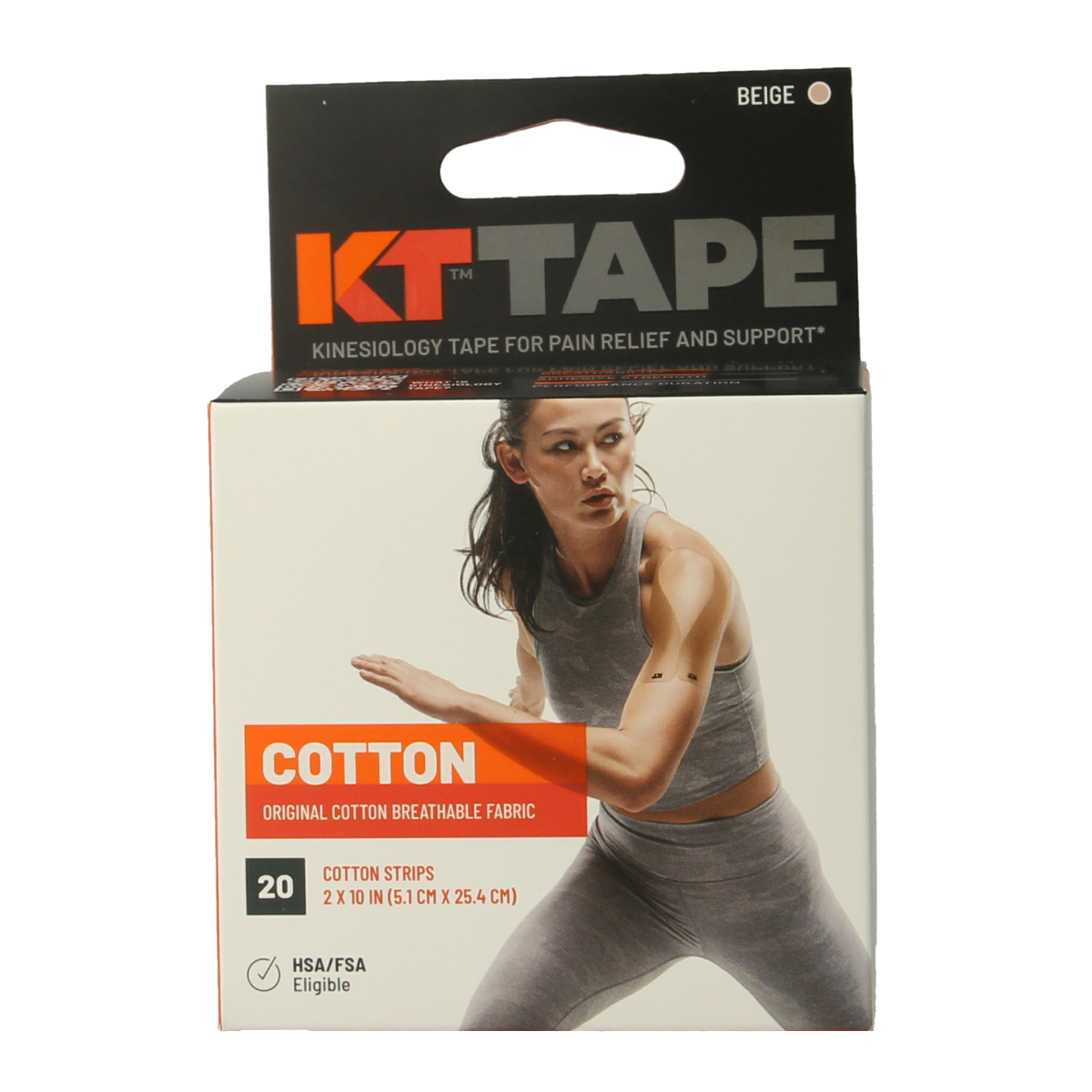 KT Tape Pro original precut 5 meter beige 20 stuks