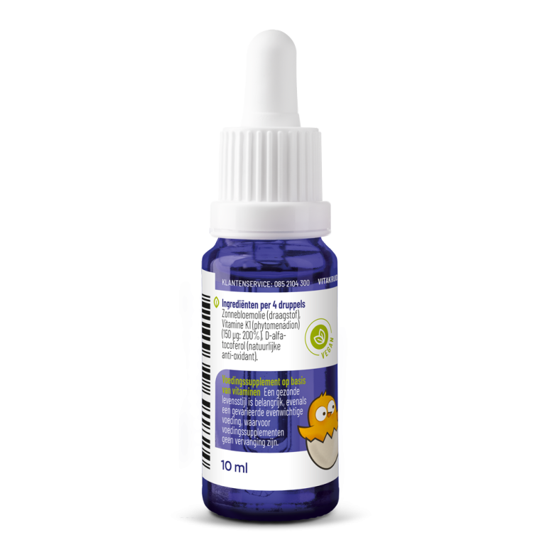 Vitakruid Vitamine K & D Baby 2x 10 ml