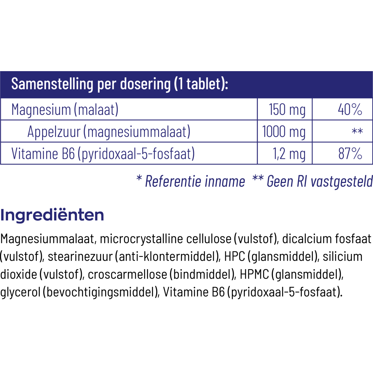Vitakruid Magnesium 150 malaat
