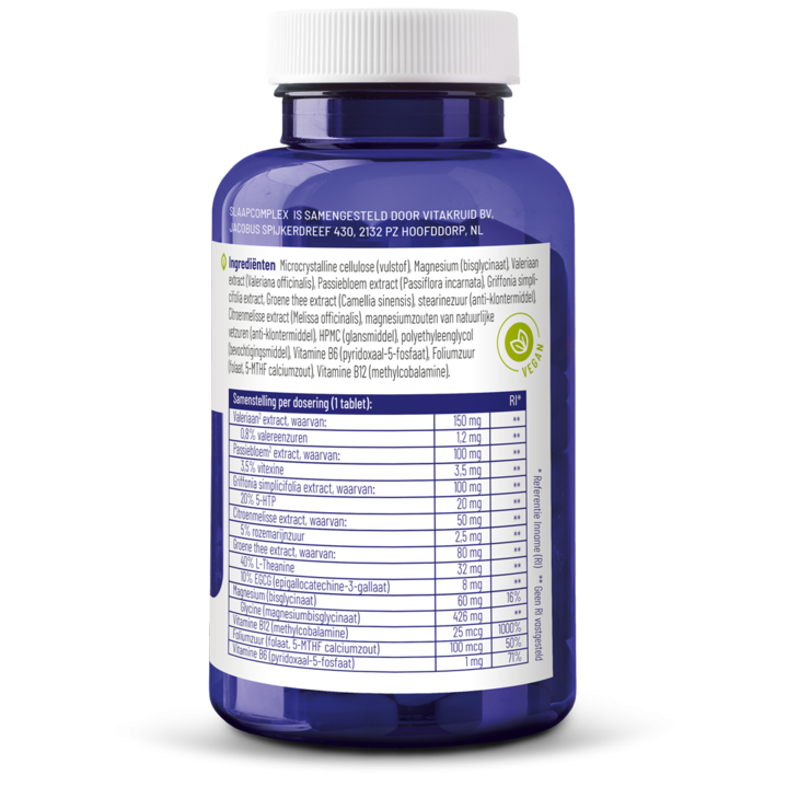 Vitakruid Slaapcomplex 90 tabletten