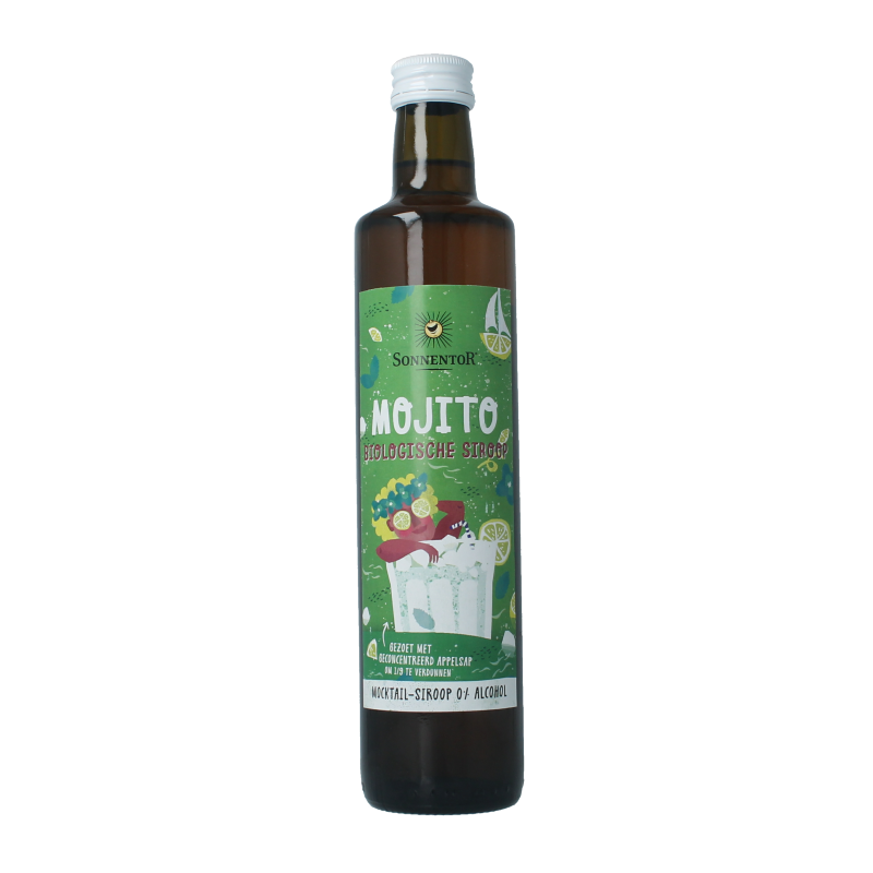 Sonnentor Mojito mocktail siroop alcoholvrij bio 500 ml