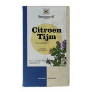 Sonnentor Citroen tijm thee bio 18 zakjes