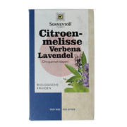 Sonnentor Citroenmelisse - verbena - lavendel bio 18 zakjes