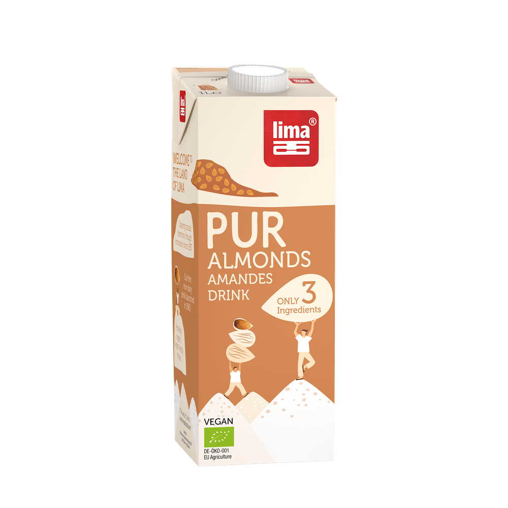 Lima Pur almond drink bio 1 liter