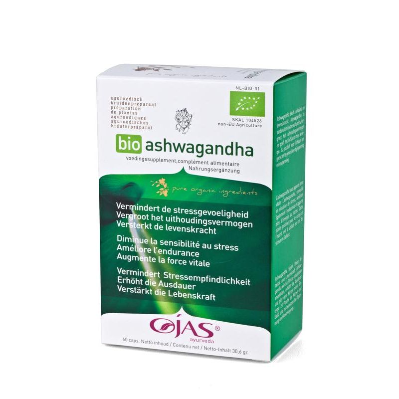 Ojas ashwagandha biologisch 60 vcaps