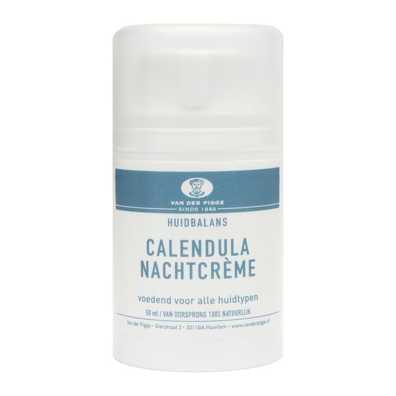 van der Pigge Huidbalans nachtcreme calendula 50 ml