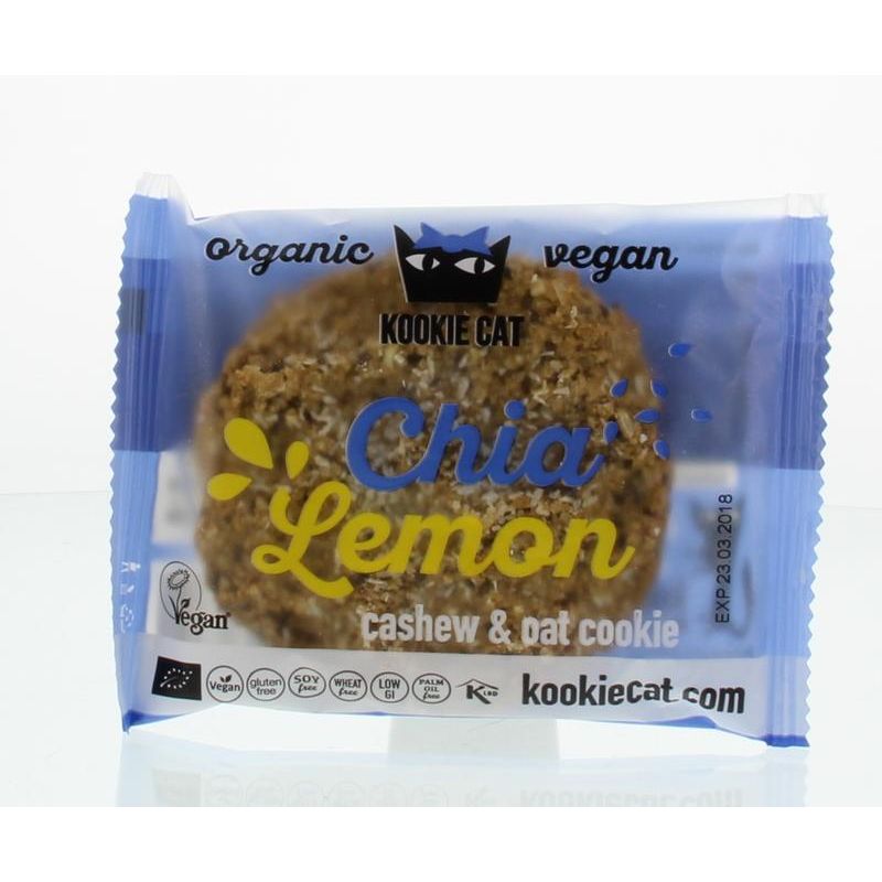 Kookie Cat Chia lemon 50 gram