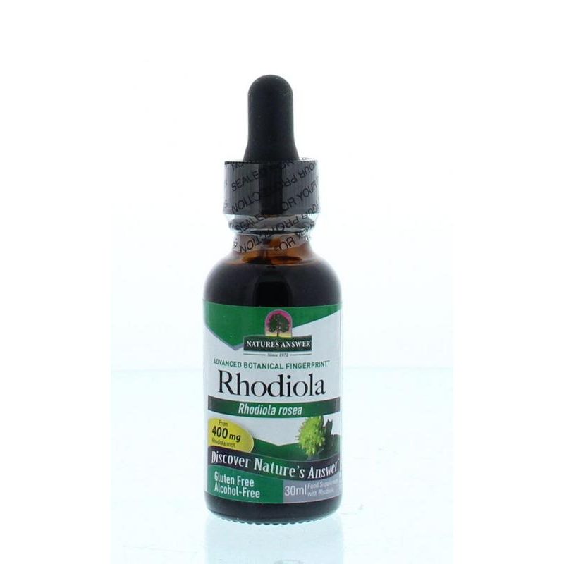 Natures Answer Rhodiola extract gestandaardiseerd 30 ml