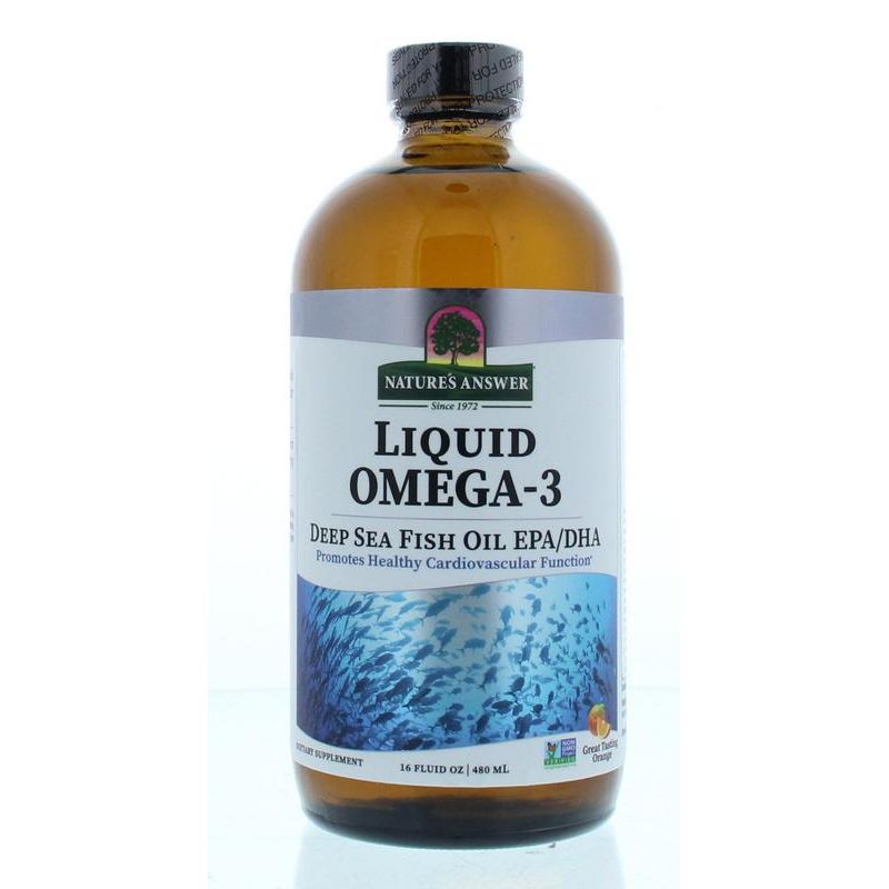 Natures Answer Vloeibaar Omega 3 DHA/EPA 1.150 mg 480 ml