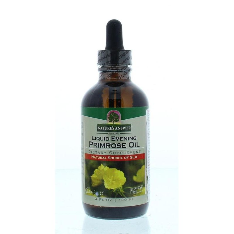 Natures Answer Vloeibaar teunisbloemolie 10% GLA 120 ml
