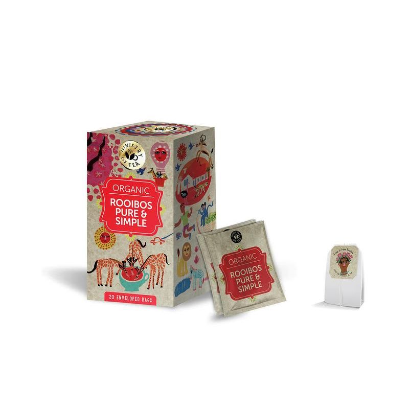 Ministry Of Tea Rooibos pure & simple bio 20 zakjes
