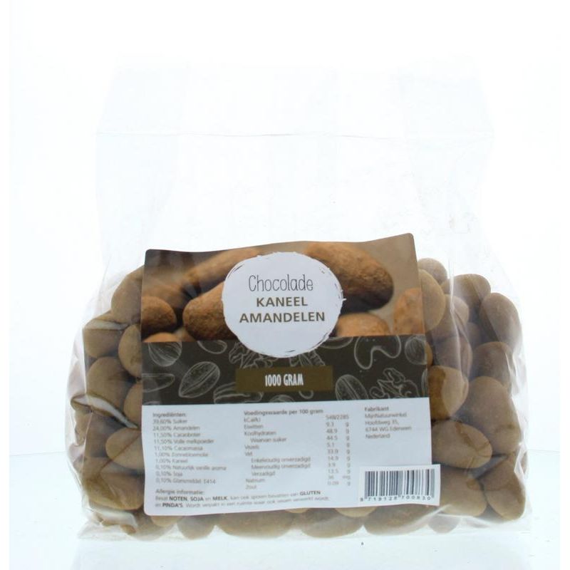 Mijnnatuurwinkel Chocolade kaneel amandelen 1 kg