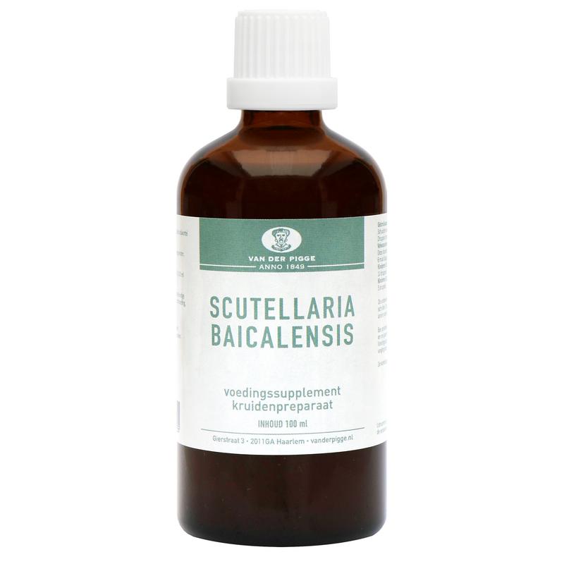van der Pigge Scutellaria baicelensis tinctuur 100 ml