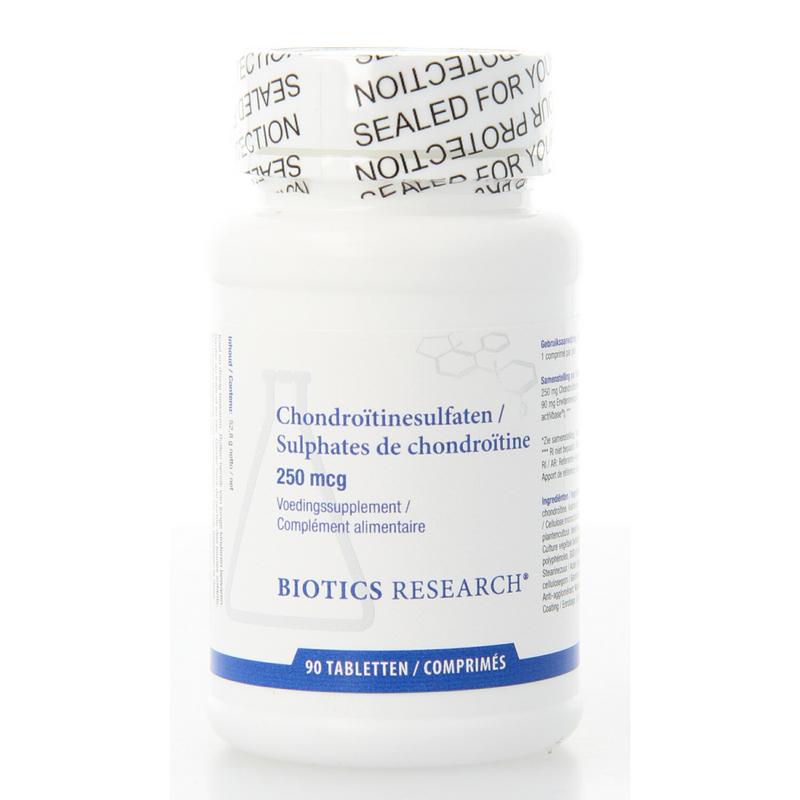 Biotics Chondroitinesulfaten 250 mcg 90 tabletten