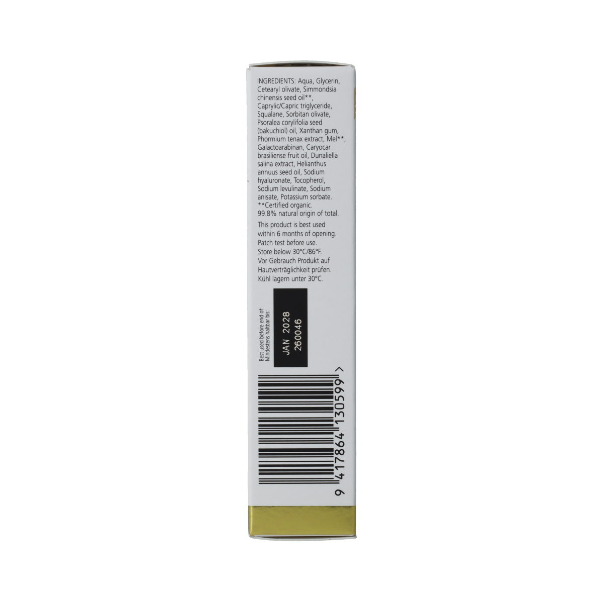 Living Nature Oogcreme verstevigend 10 ml
