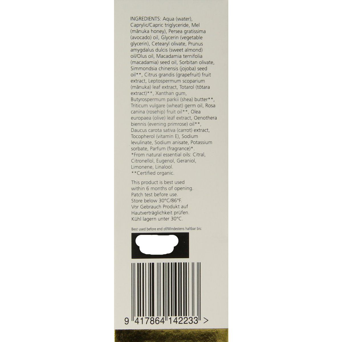 Living Nature nachtcrème voedend 60 ml