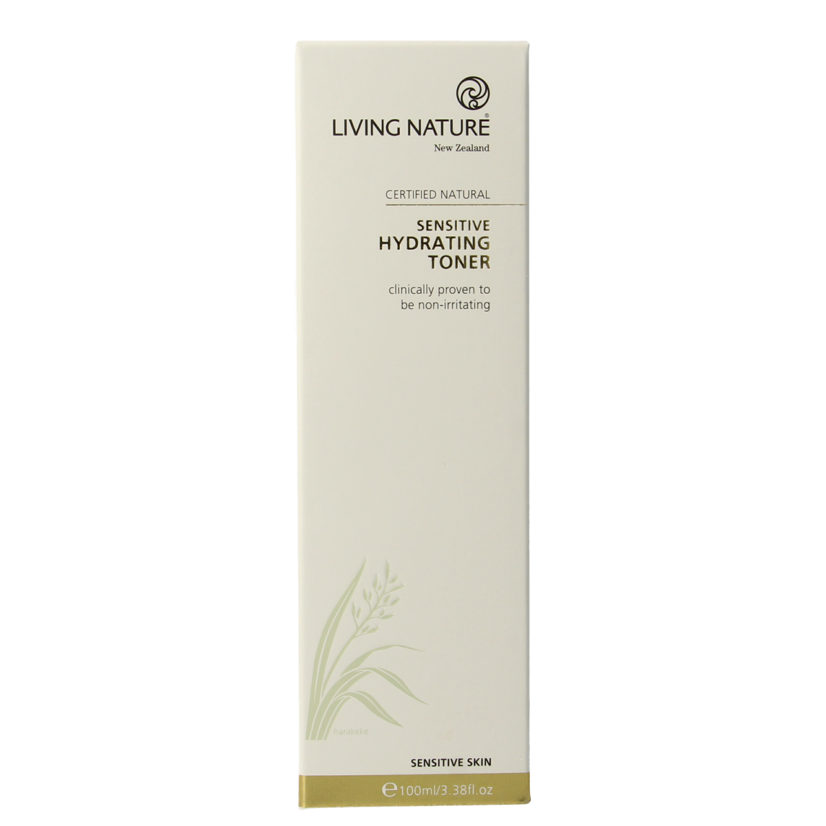 Living Nature Hydraterende tonic gel gevoelige huid 100 ml
