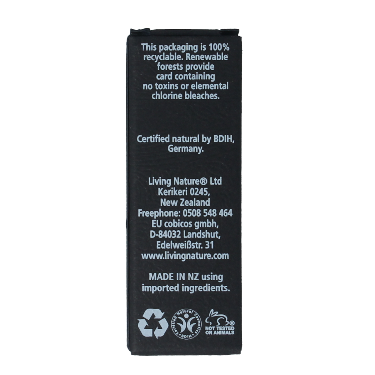 Living Nature Lippenstift bloom 10 4 gram