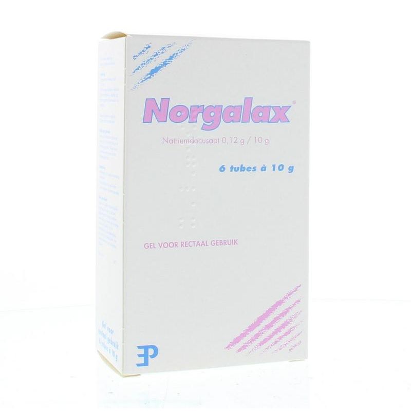 Norgalax Gel 10g 6st 6 stuks