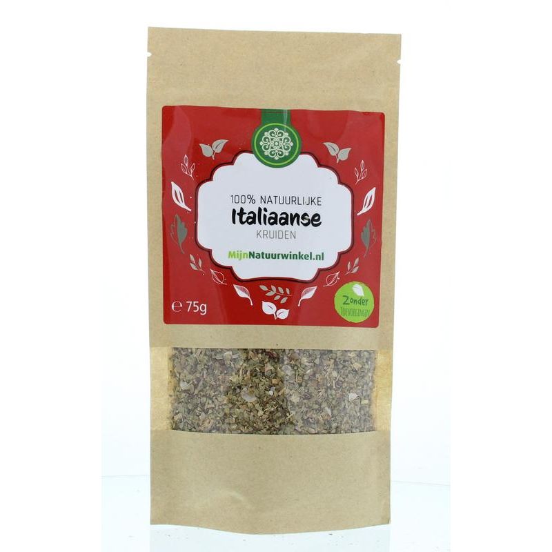Mijnnatuurwinkel Italiaanse kruiden 75 gram