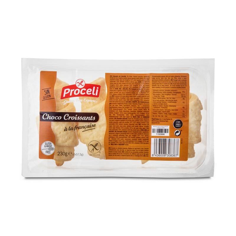 Proceli Croissant choco 4 stuks 230 gram